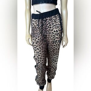 NWT Philipp Plein Leopard print women’s Trousers/Jogger